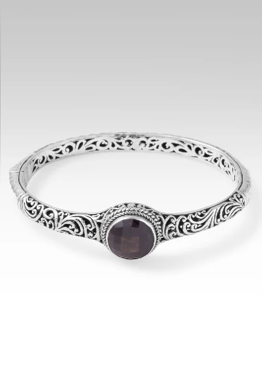 Act with Kindness Bangle™ in Brown Sapphire