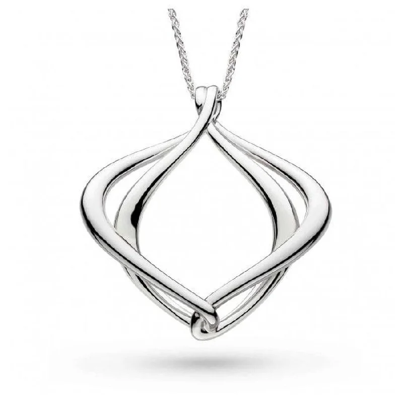 Silver Alicia Grande Slider Necklace