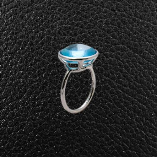 Blue Topaz Ring