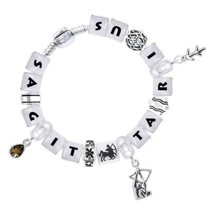 Sagittarius Astrology Bead Bracelet TBL319