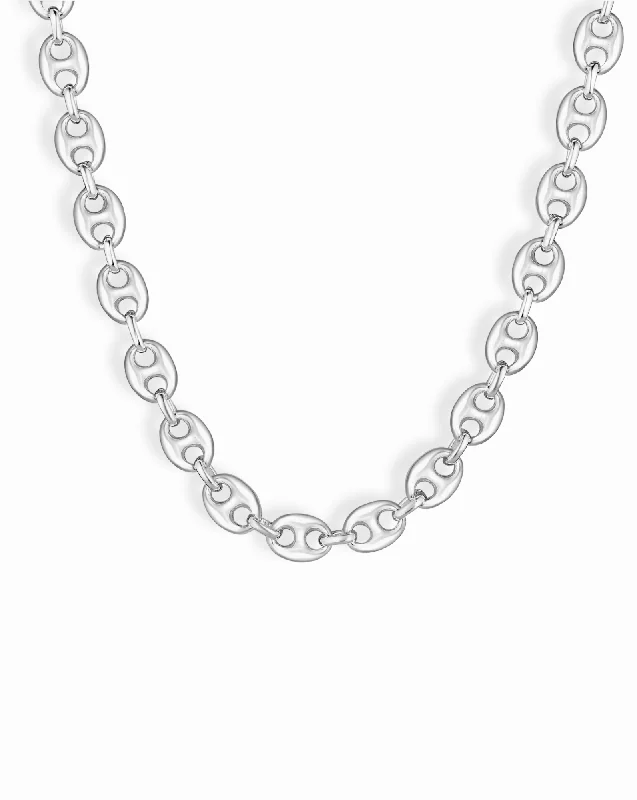 Puffed Mariner Chain Necklace