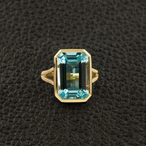 Blue Topaz Ring