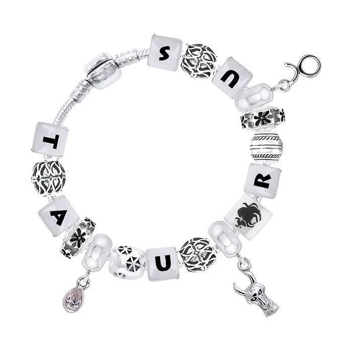 Taurus Astrology Bead Bracelet TBL321