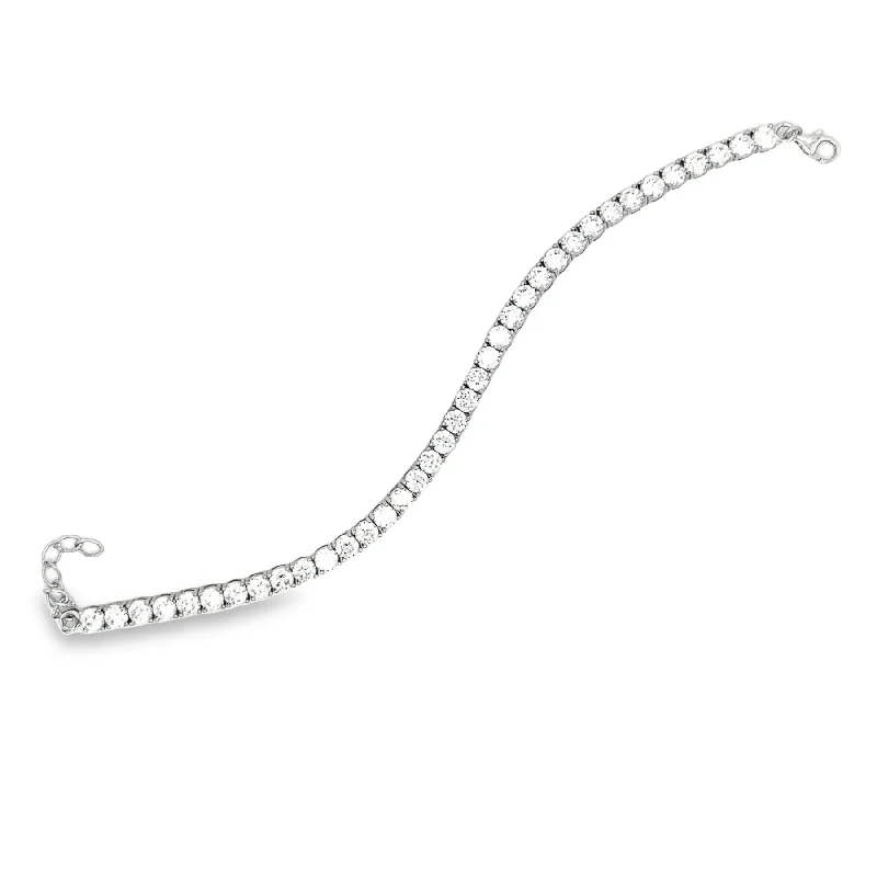 Tennis Bracelet 4mm CZ - Cristallo Di Milano