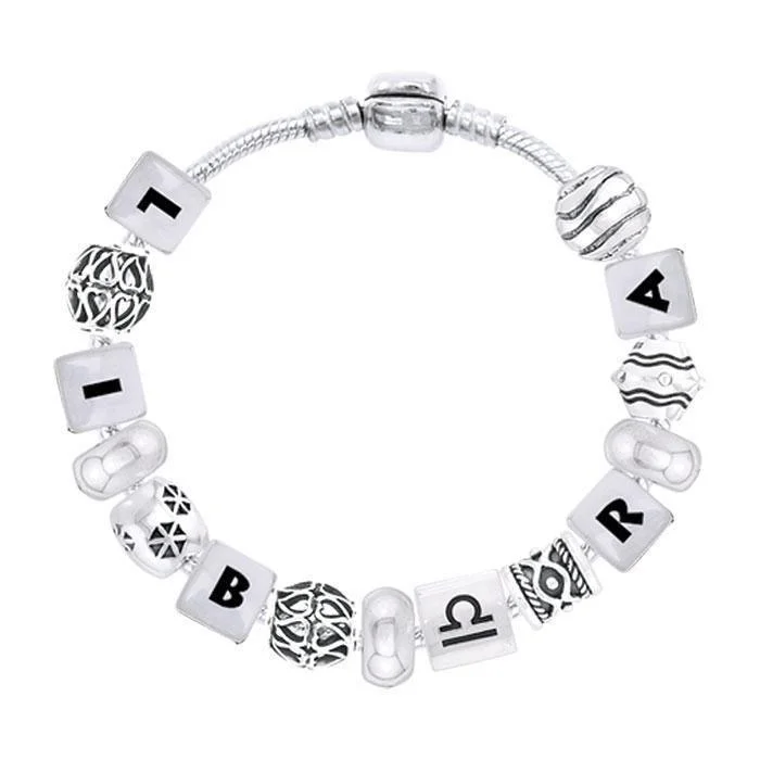 Libra Astrology Bead Bracelet TBL335