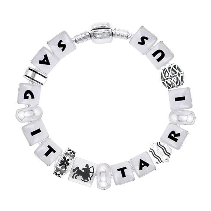 Sagittarius Astrology Bead Bracelet TBL331