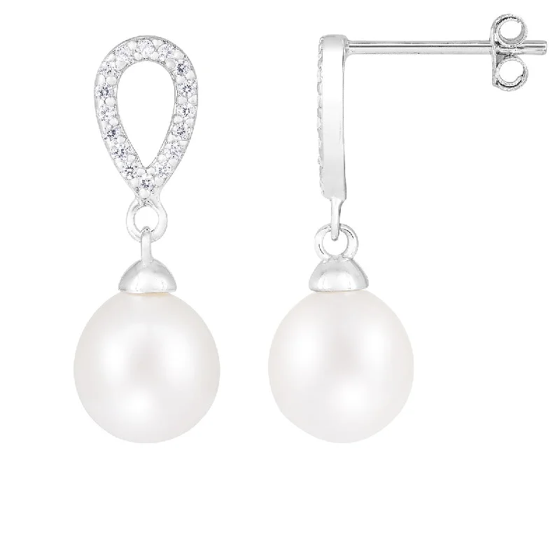 Dangle Pearl Earring