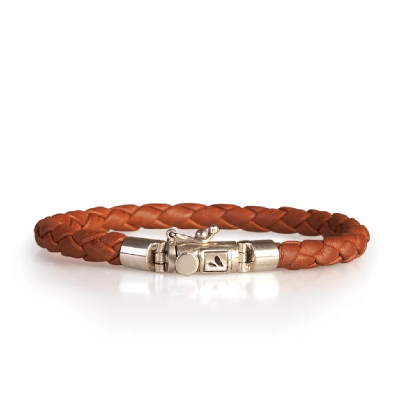 Customizable Kenya Braided Leather Bracelet - Ships in 1 Week!