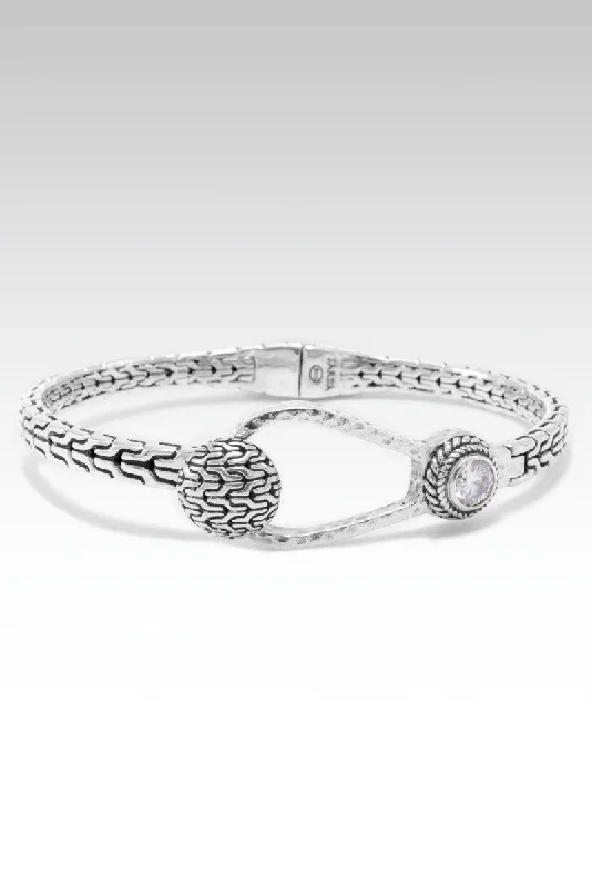 Strength of Unity Bangle™ I in Moissanite