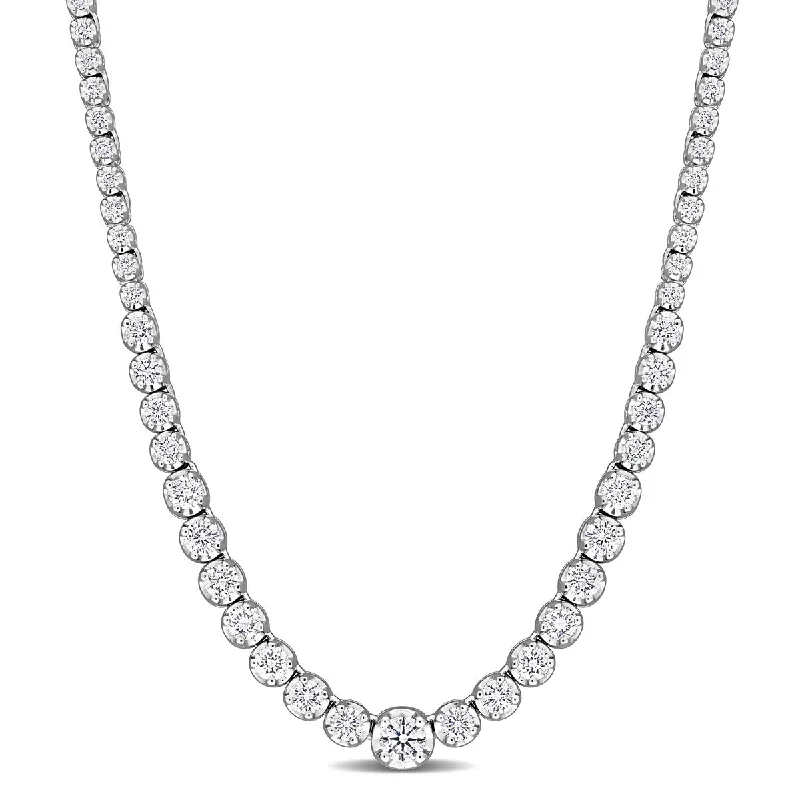 Created Forever 2ct TW Lab-Grown Diamond Necklace in 14k White Gold