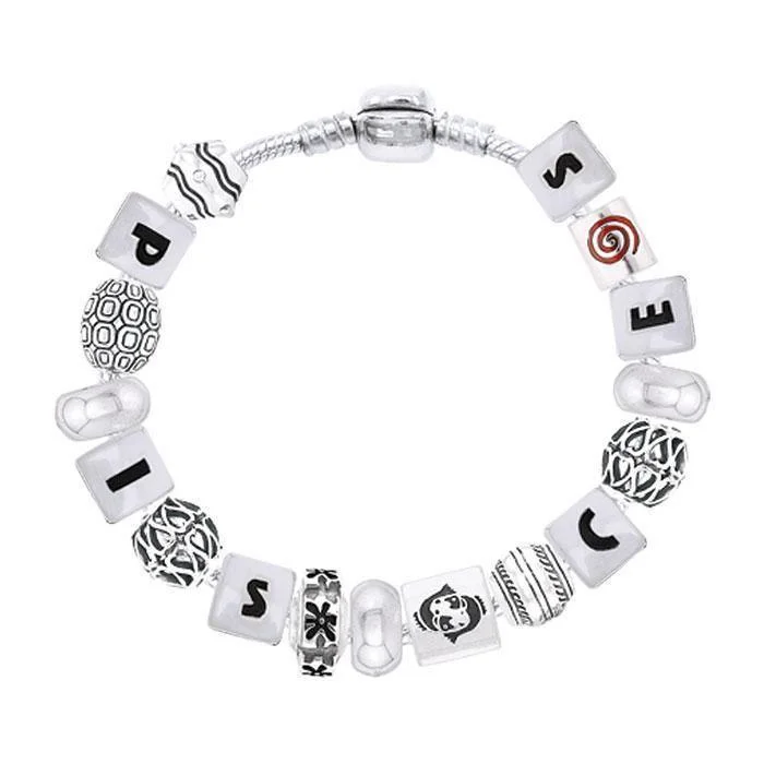 Pisces Astrology Bead Bracelet TBL327