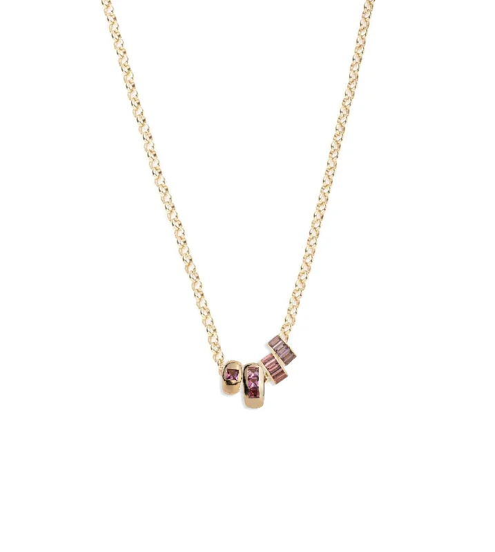 Heart Slides & Heart Beats : Medium Belcher Necklace