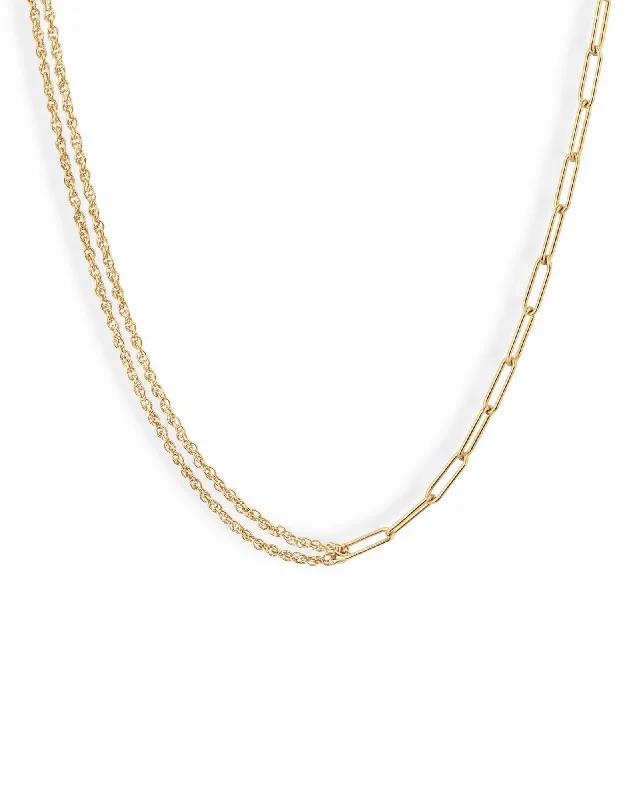 Celine Duo Chain Necklace